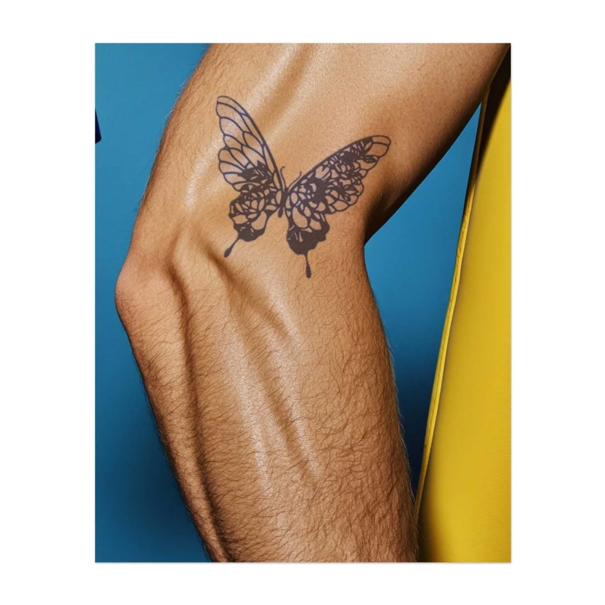 Blumiger Schmetterling