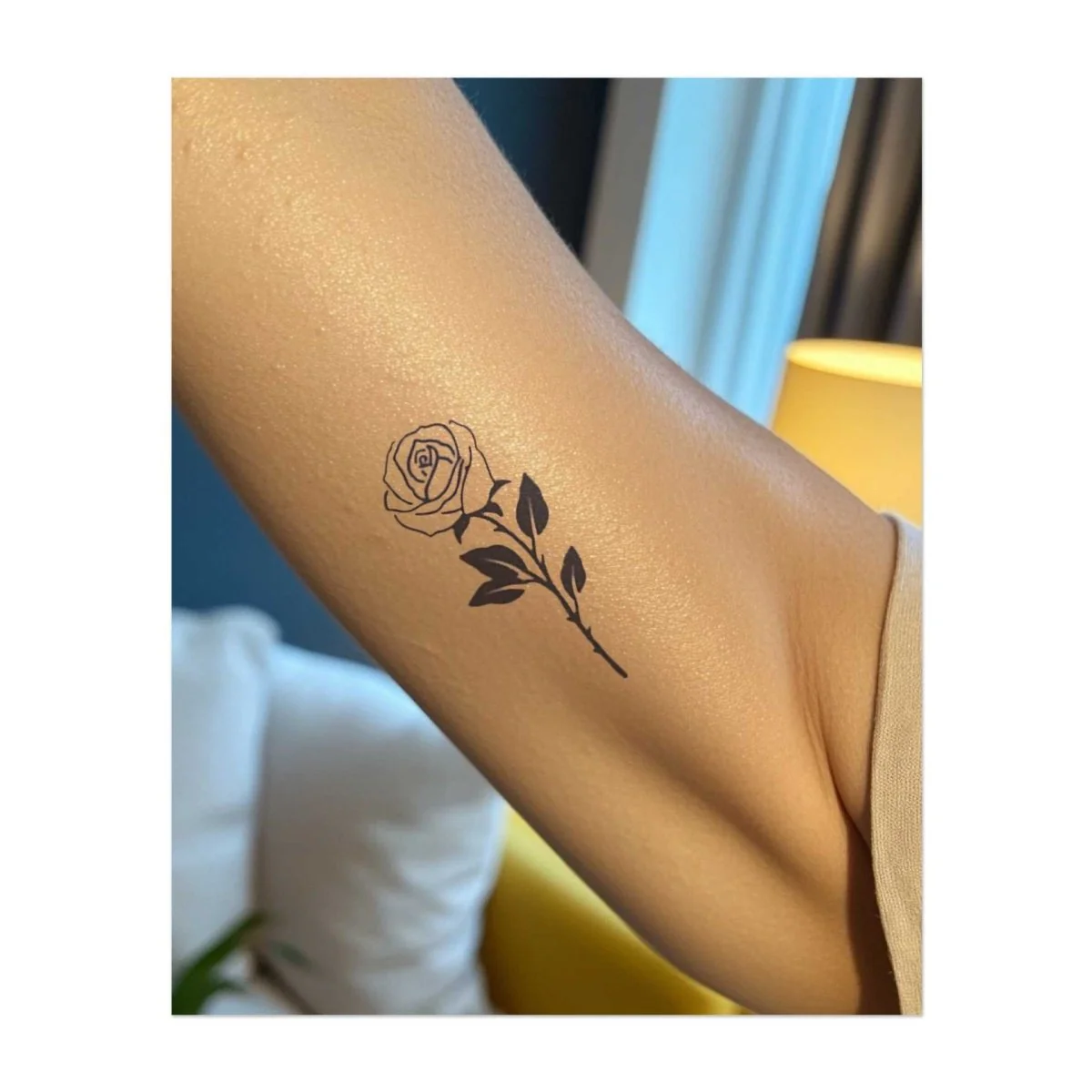 Einfache Rose