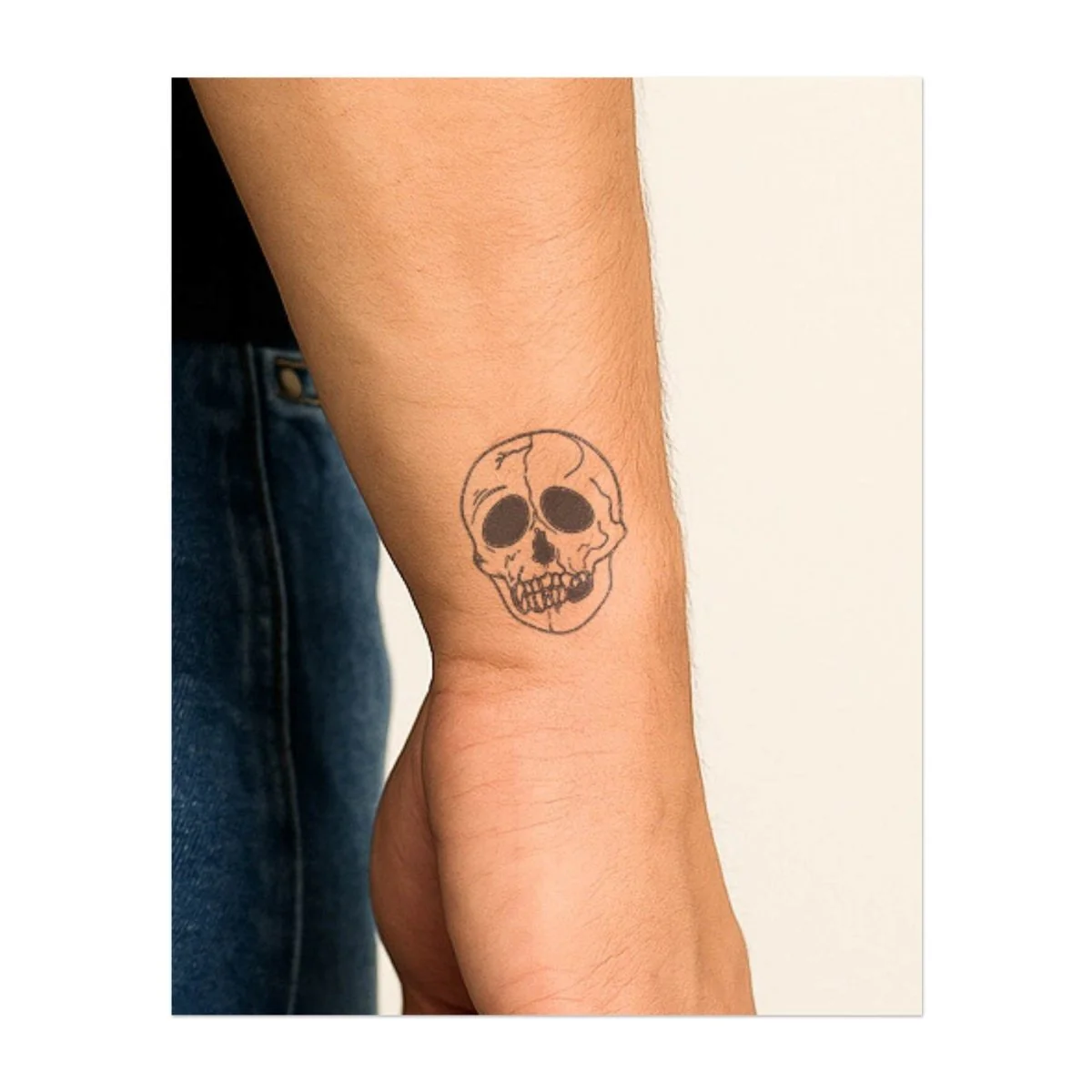 Einfache Totenkopf