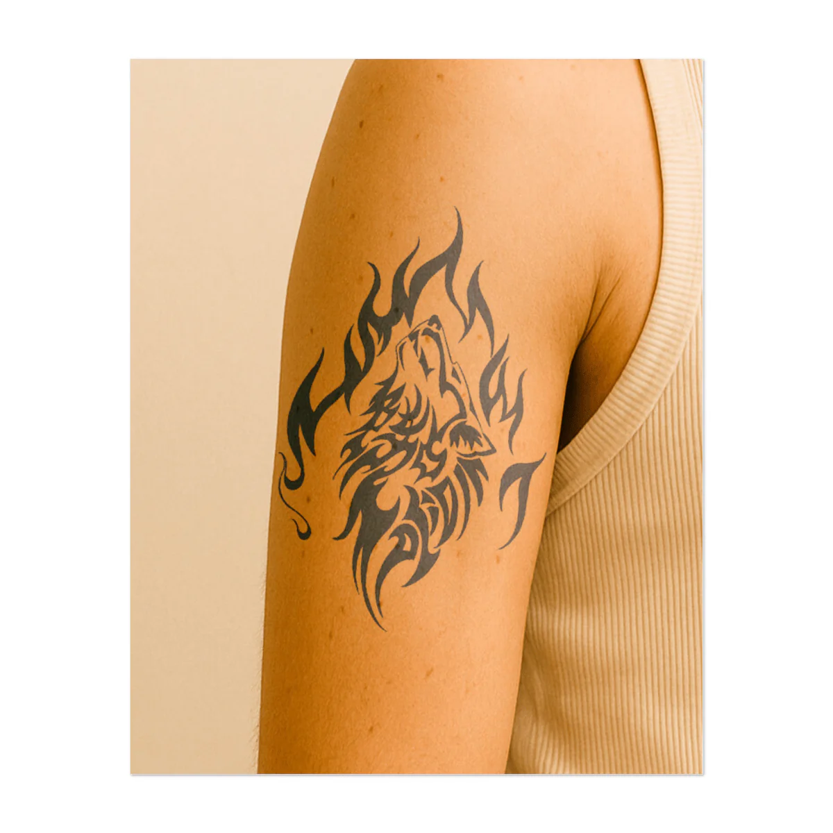 Flammenwolf