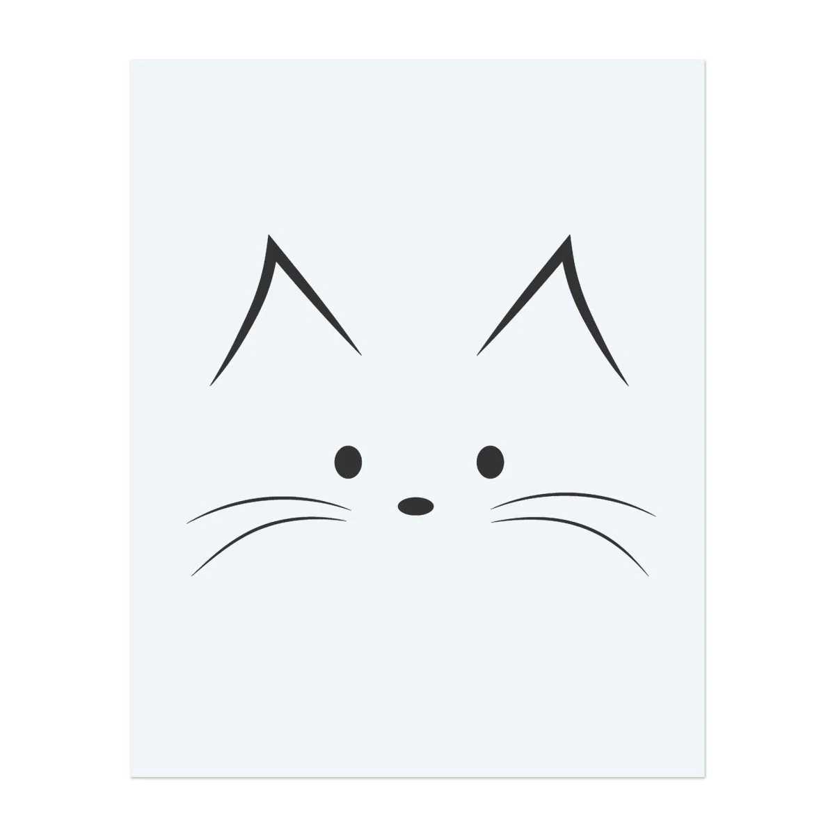 Minimal Cat Face - Image 2