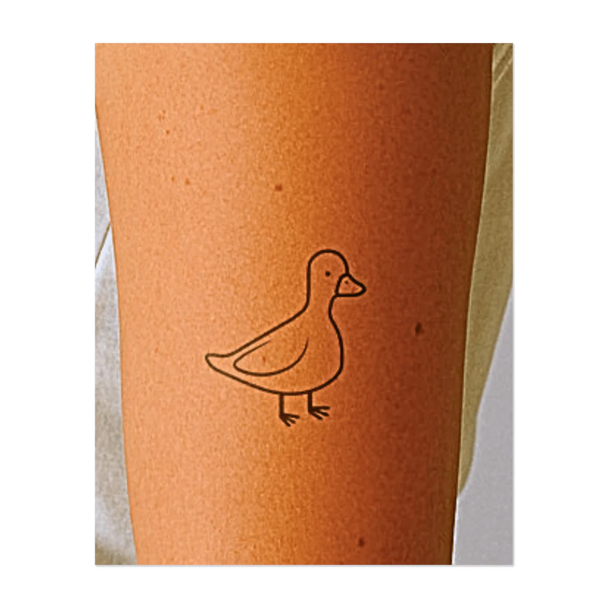 Minimal Duck Outline