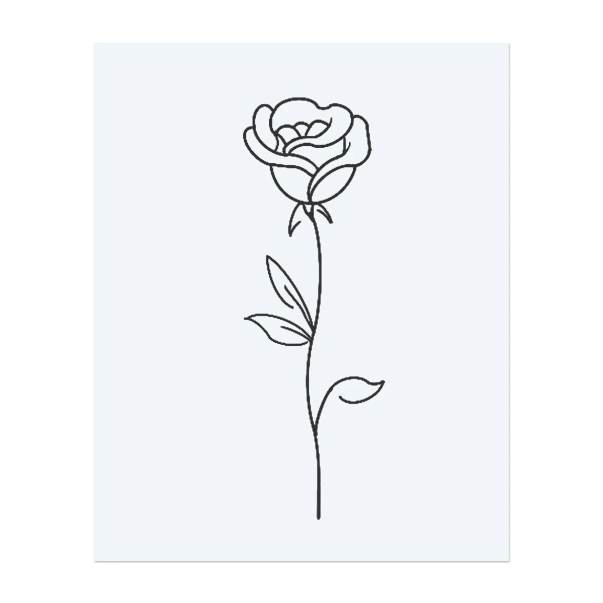 Minimalistische Rose - Image 2