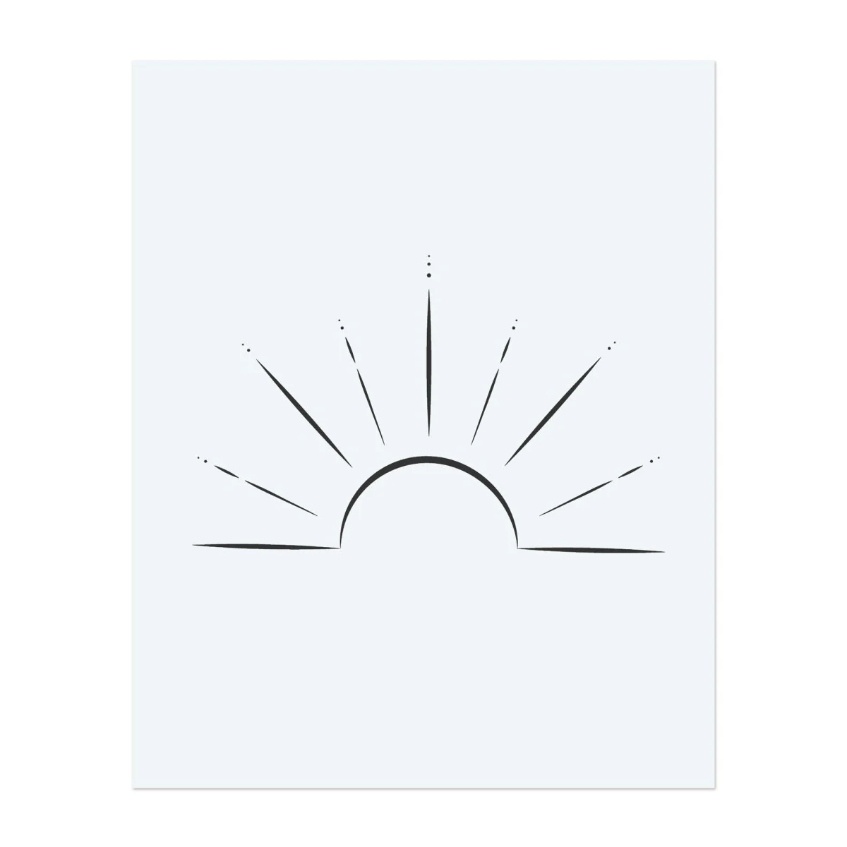 Rising Sun Linework - Image 2