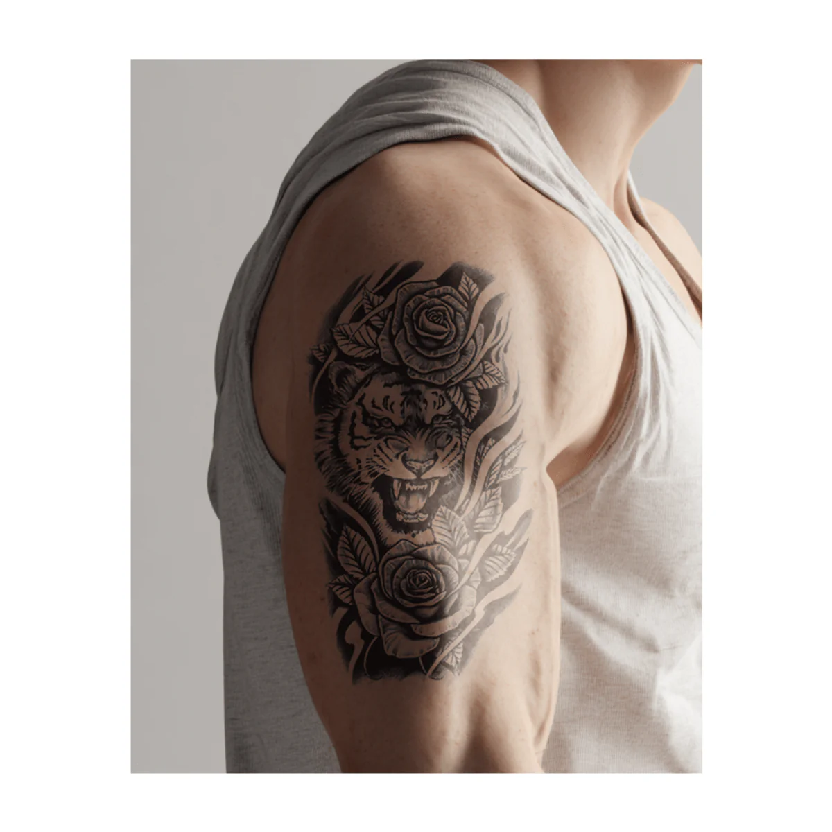 Tiger & Roses